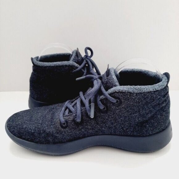ALLBIRDS Wool Runner-up Mizzle Highlights Hi-top Shoes Men's Sz 9 - Picture 11 of 15